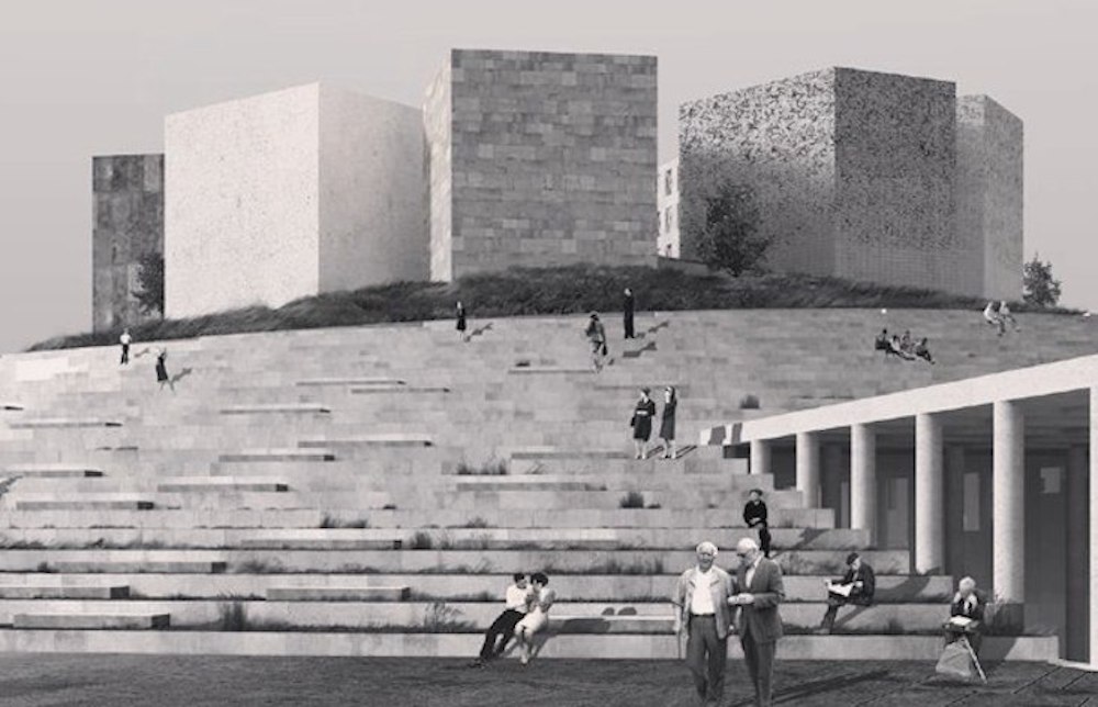 Winning design for Blockade Museum in St. Petersburg. Image: russkiy_mir_spb / VK