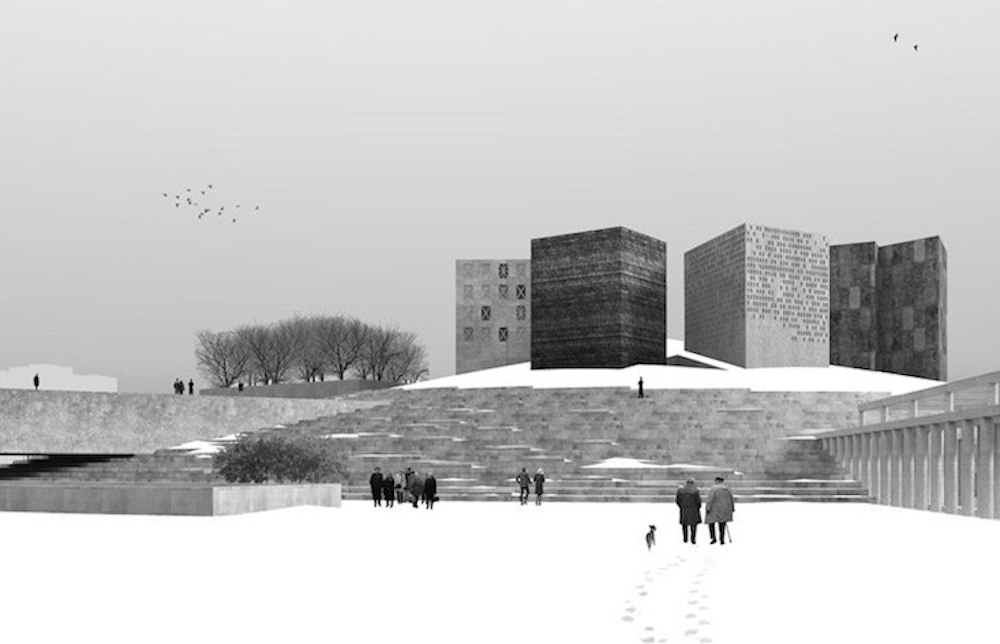 Winning design for Blockade Museum in St. Petersburg. Image: russkiy_mir_spb / VK