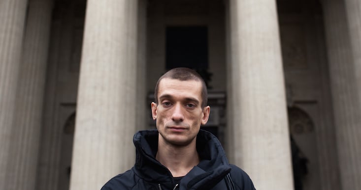 Pyotr Pavlensky arrested over latest artistic arson in Paris