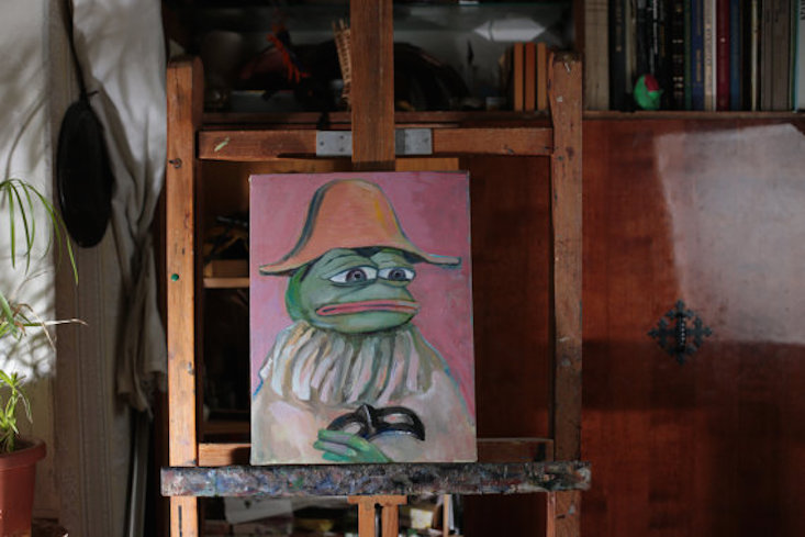 Pepe The Frog - Harlequin, 2016, Olga Vishnevsky