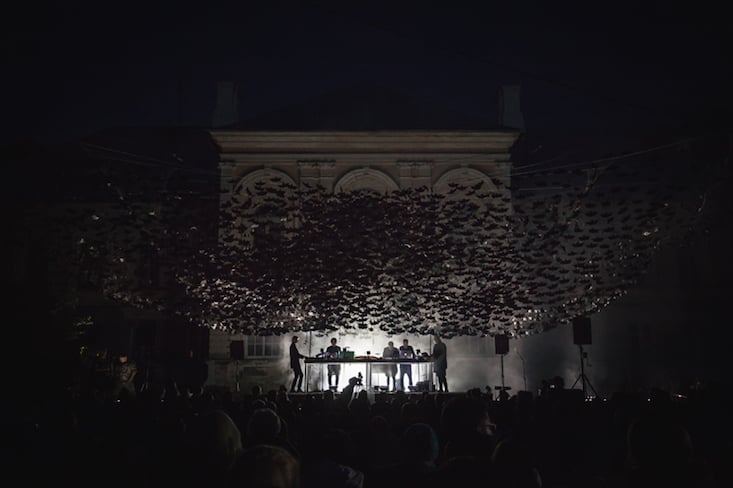 10,000 bats descend upon Latvian Nature Concert Hall
