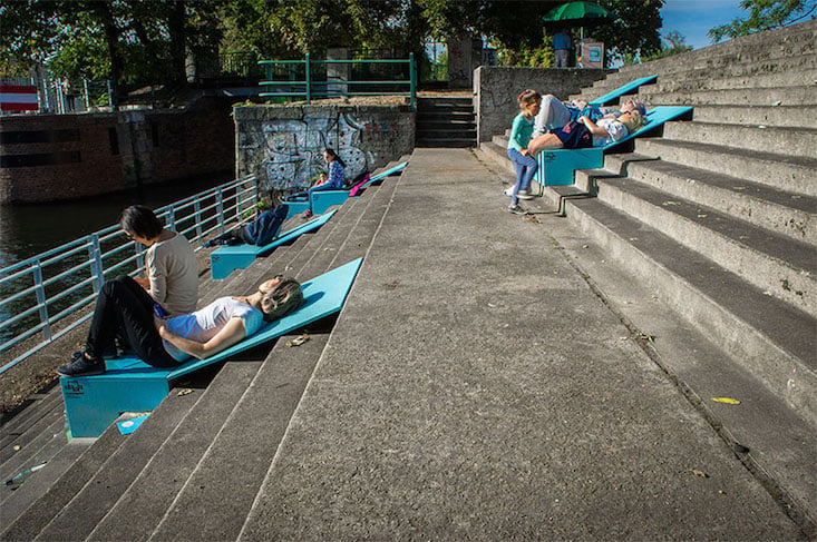 Temporary architecture installations look to restore neglected locations in Poland