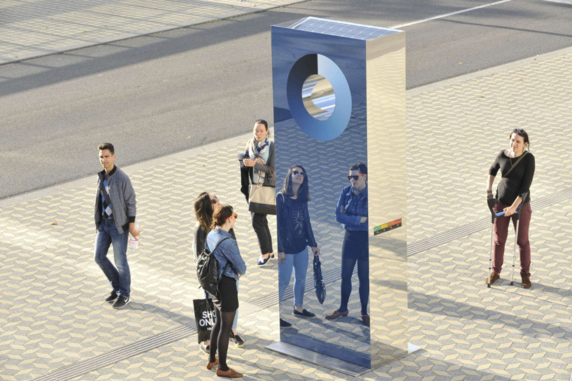 Ljubljana installation measures blueness of the sky