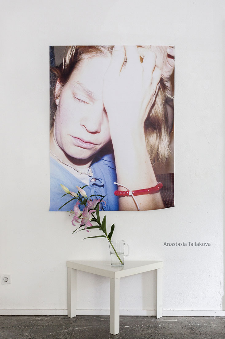 Installation view for Anastasia Tailakova at Aff Gallery