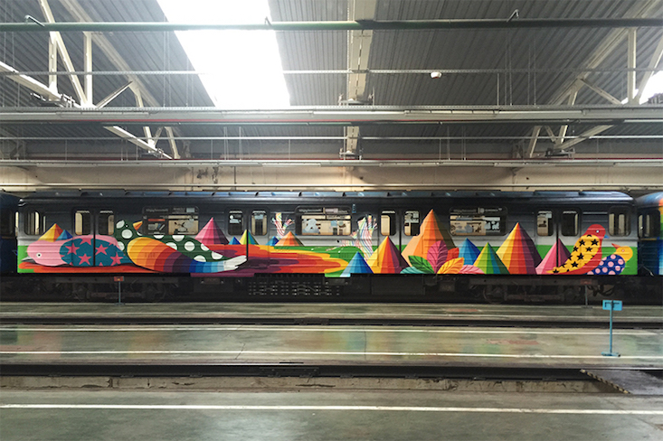 Artwork by Okuda San Miguel 