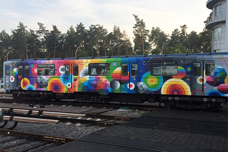 Artwork by Okuda San Miguel 