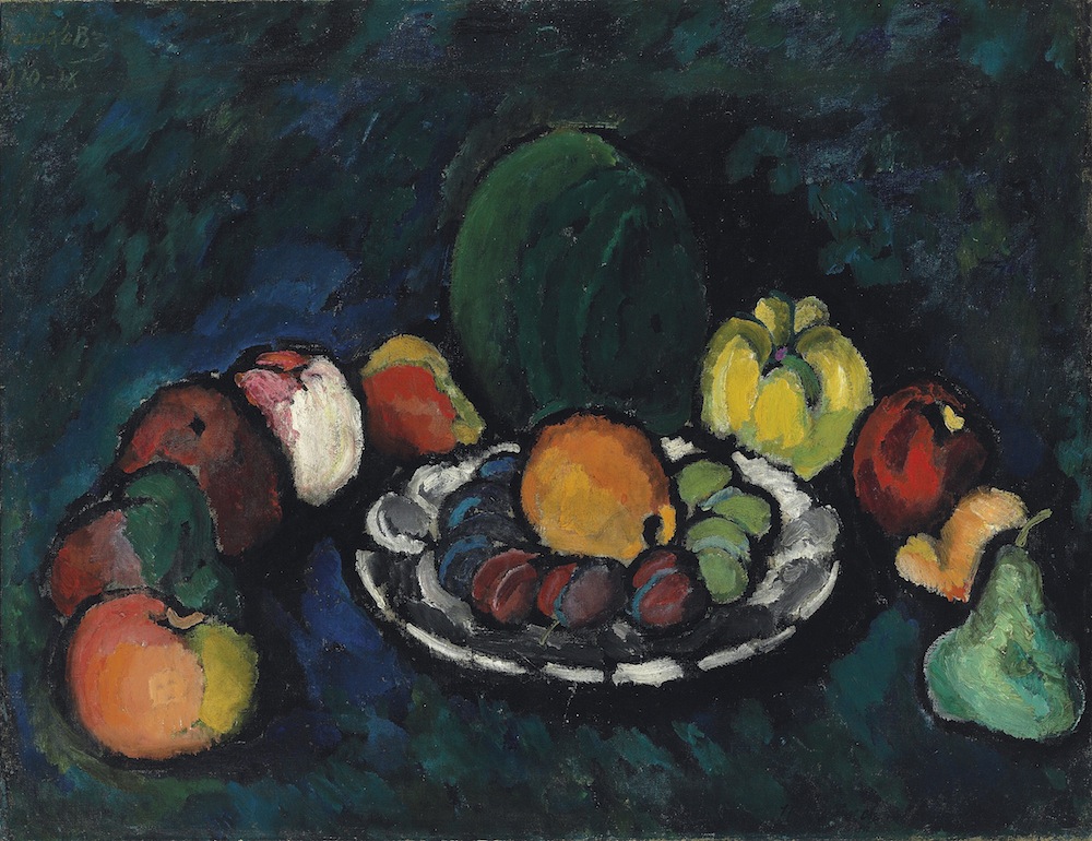 Ilya Mashkov, Still Life with Fruit (1910)