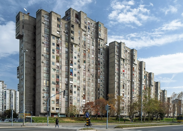 Bezanijski Blokovi in Belgrade, Serbia (Image: BACU)