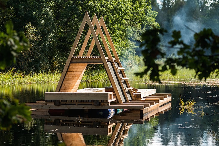 Waterway: discover the floating structures of the Estonian wetlands