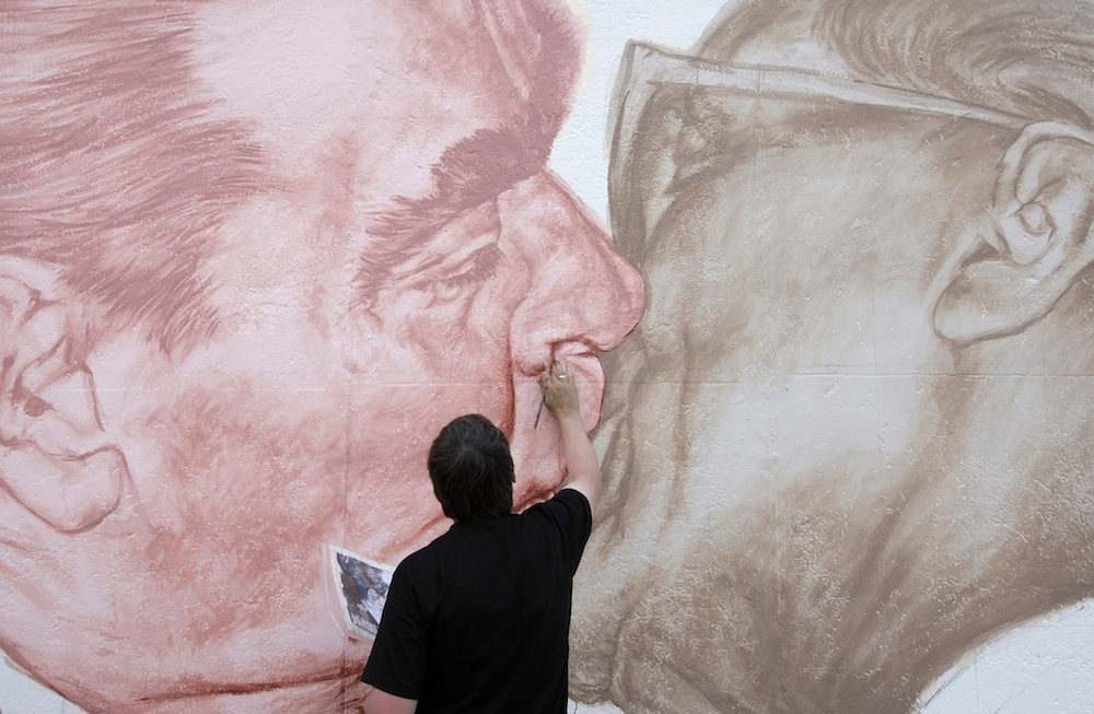Brotherly love: 25 years on, the artist behind the iconic Berlin Wall mural tells his story