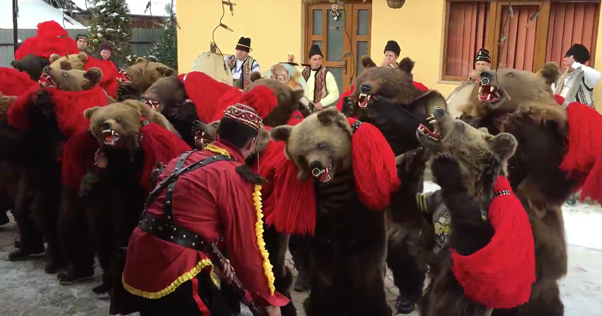Dancing with bears: and 11 other suprising but great festive traditions from the New East