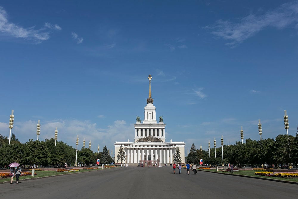 Empire state of mind: how do you update a vast Stalinist exhibition space for the present day?