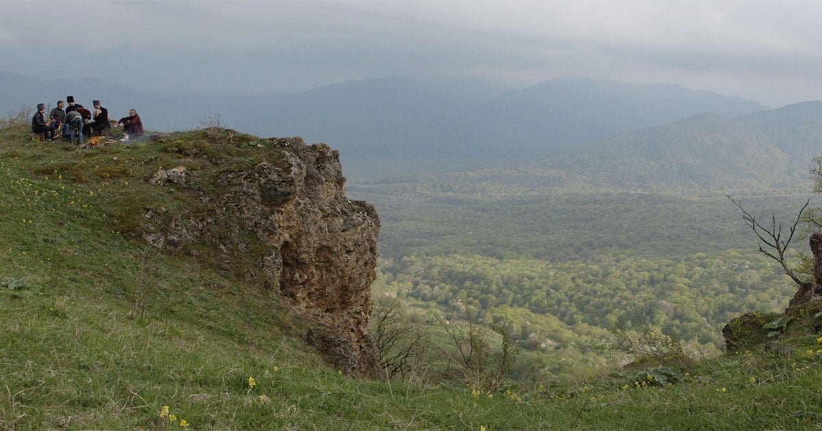 Celebrate the dazzling electric guitar tradition of Azerbaijan with Mountains of Tongues 