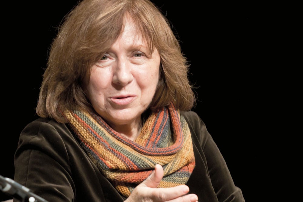 Svetlana Alexievich named among Forbes 50 over 50 list