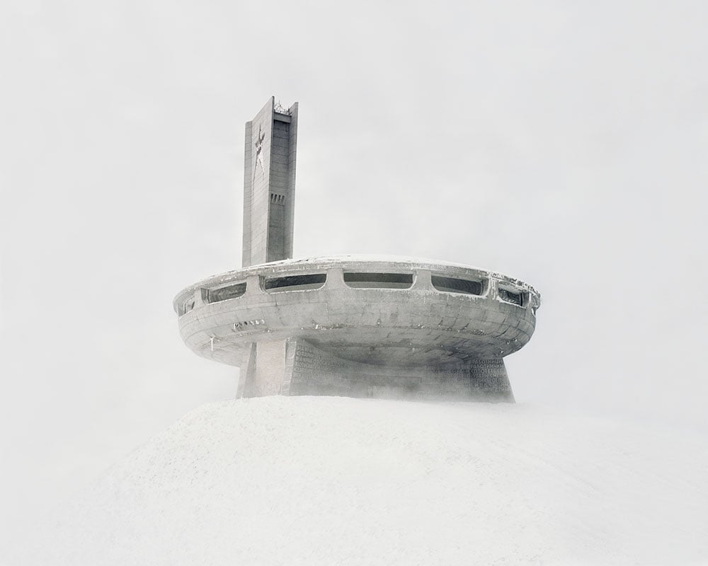 Discover the futuristic urban art hidden under a frozen lake in Vladivostok 