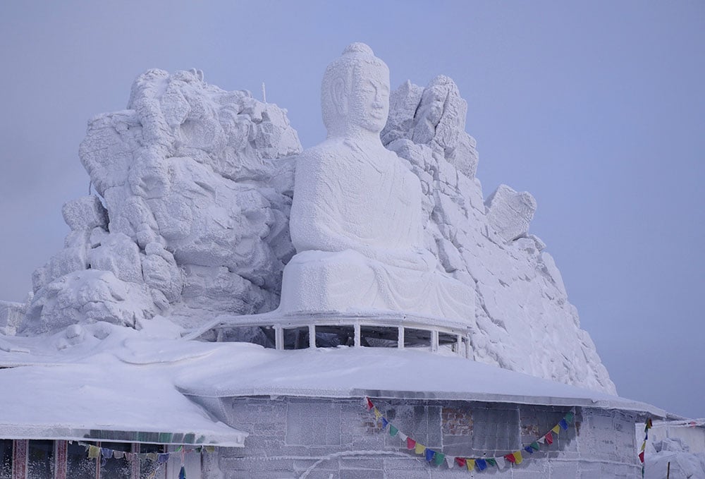 Bulldozing Buddha: a final glimpse of a spiritual centre in the Urals