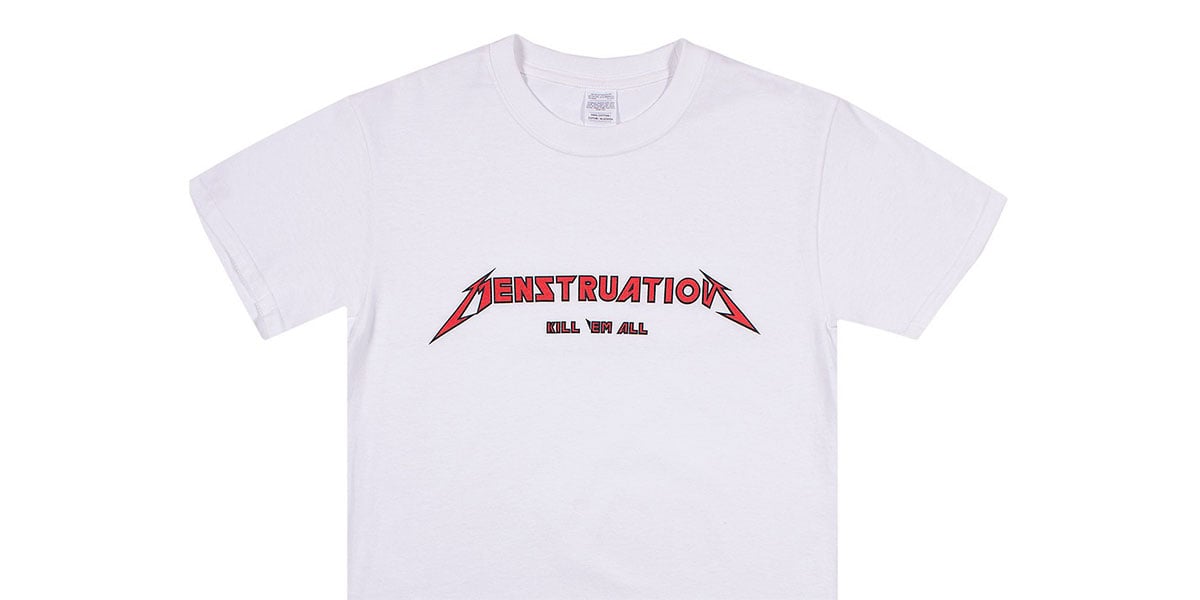 Not just a label: meet the DIY brand battling Russian sexism with menstruation T-shirts