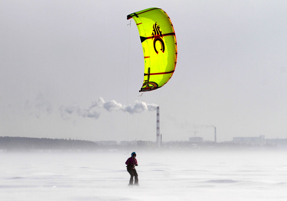 Riding through the tundra: meet the adrenaline junkies gliding across Siberia