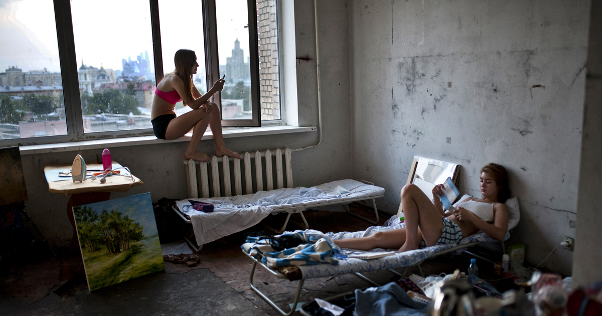 Documenting Ukraine’s student dormitories and a generation ready for change