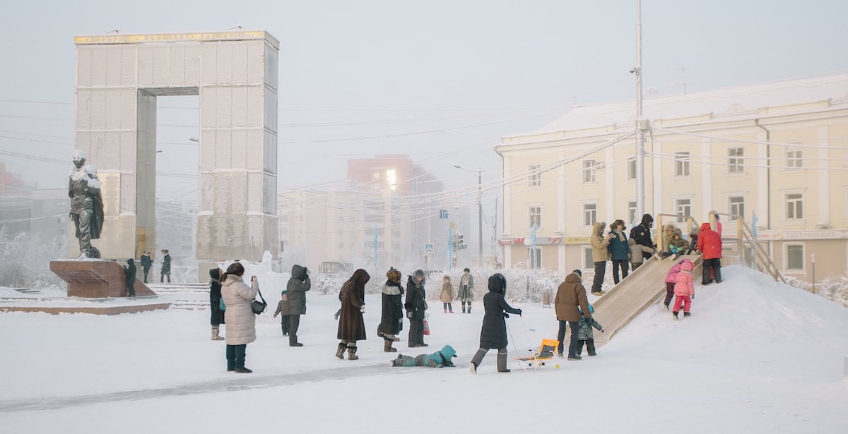 The wildfire fighters battling extreme heat in Yakutia