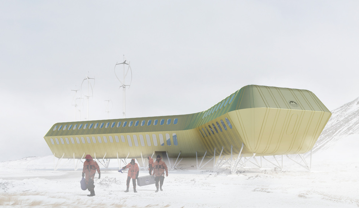 This Polish research station is bringing sleek style to the Antarctic