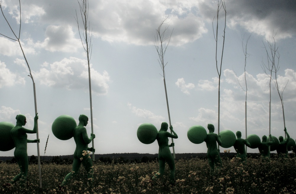 Red Square riots: performance art in the centre of Moscow