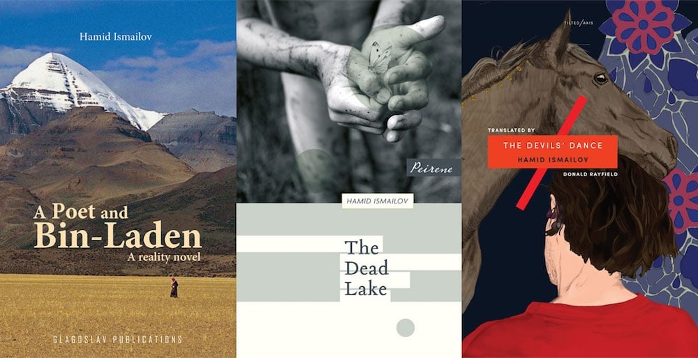 Three of Hamid Ismailov's most recent novels in English, inclduing the The Devils' Dance