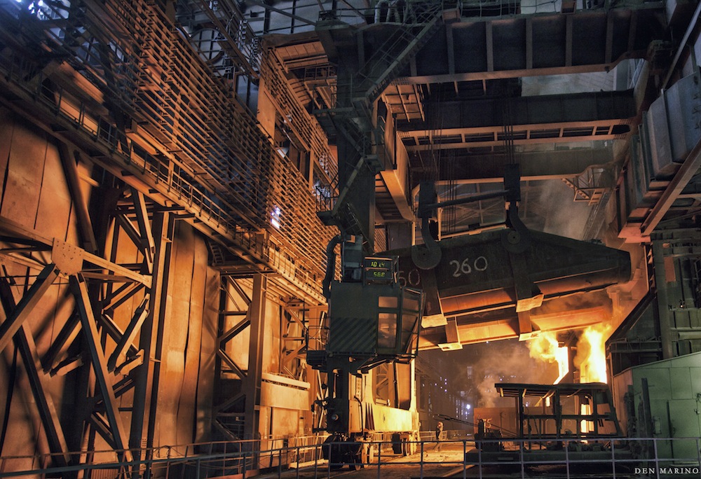 Real steel: Photographer Den Marino's stunning elegy for an era of heavy industry