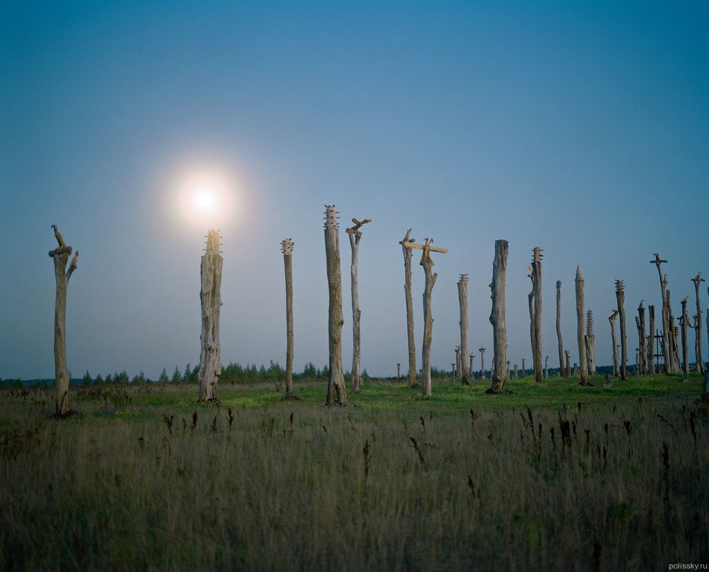 Myth and reality: Nikolay Polissky's timeless land art