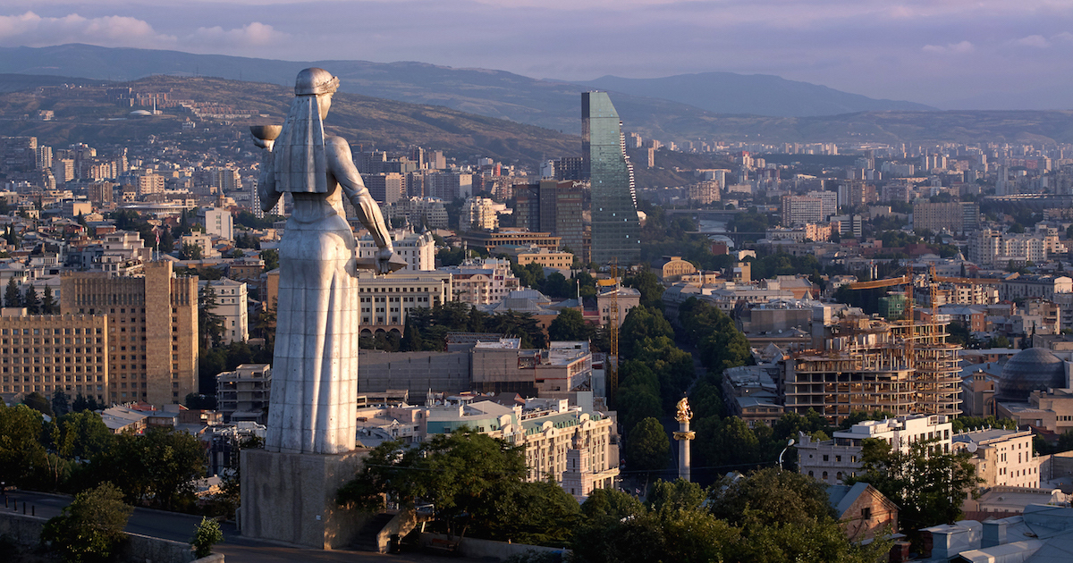 A restorative view from one of Georgia’s most famous landmarks 