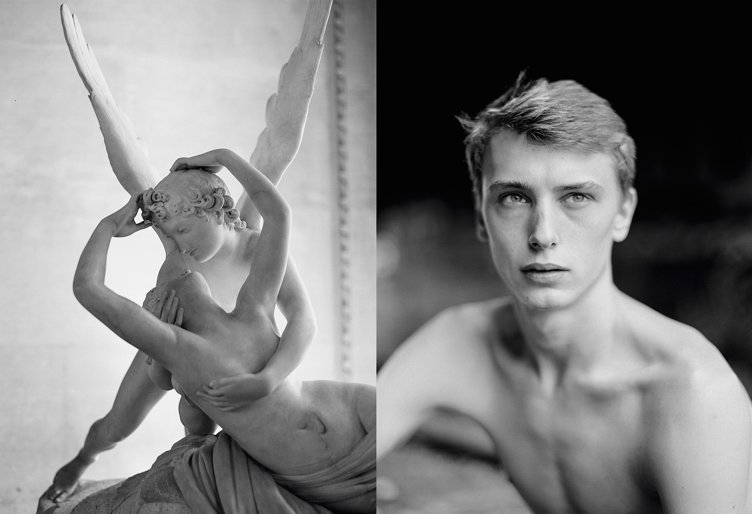 Chiselled beauty: portraits of fatefully fragile youth